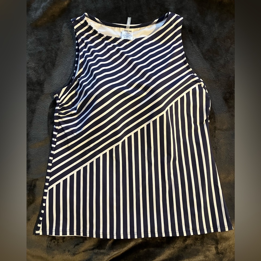 Lands End Tankini Swim Top